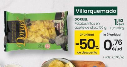 Oferta de Doruel - Patatas Fritas En Aceite De Oliva por 1,53€ en Eroski
