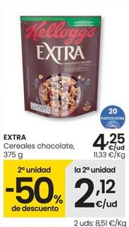 Oferta de Kellogg's - Cereales Chocolate por 4,25€ en Eroski