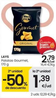 Oferta de Lay's - Patataas Gourmet por 2,79€ en Eroski
