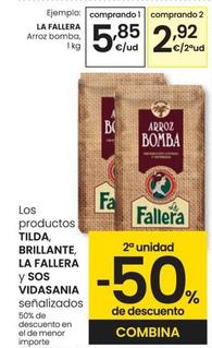 Oferta de La Fallera - Arroz Bomba por 5,85€ en Eroski