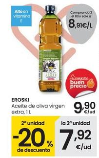 Oferta de Eroski - Aceite De Oliva Virgen por 9,9€ en Eroski