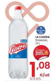 Oferta de La Casera - Gaseosa por 1,08€ en Eroski