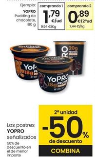 Oferta de Yopro - Los Postres por 1,79€ en Eroski