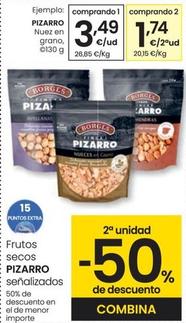 Oferta de Pizarro - Nuez En Grano por 3,49€ en Eroski