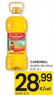 Oferta de Carbonell - Aceite De Oliva por 28,99€ en Eroski