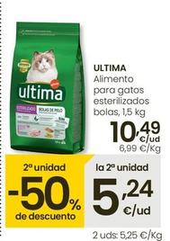 Oferta de Última - Alimento Para Gatos Esterilizados Bolas por 10,49€ en Eroski