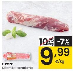 Oferta de Elpozo - Solomillo Extratierno por 9,99€ en Eroski