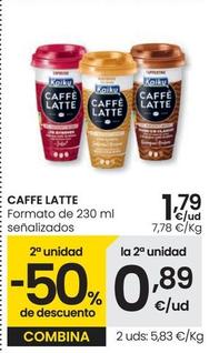 Oferta de Caffe Latte - Formato por 1,79€ en Eroski