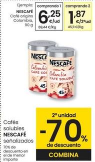 Oferta de Nescafé - Cafe Origins Colombia por 6,25€ en Eroski