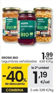 Oferta de Eroski - Legumbres por 1,99€ en Eroski