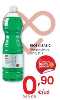 Oferta de Eroski - Fregasuelos por 0,9€ en Eroski