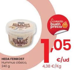 Oferta de Heda Feinkost - Hummus Clasico por 1,05€ en Eroski