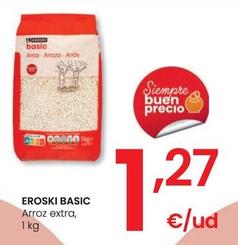 Oferta de Eroski - Basic Arroz Extra por 1,27€ en Eroski