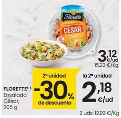 Oferta de Florette - Ensalada Cesar por 3,12€ en Eroski