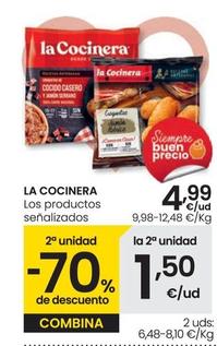 Oferta de La Cocinera - Los Productos Senalizados por 4,99€ en Eroski