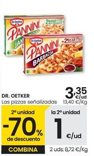 Oferta de Dr Oetker - Las Pizzas Senalizadas por 3,35€ en Eroski