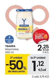 Oferta de Ybarra - Mayonesa por 2,25€ en Eroski