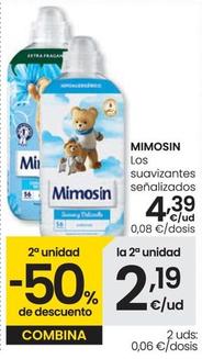 Oferta de Mimosín - Los Suavizantes por 4,39€ en Eroski