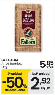 Oferta de La Fallera - Arroz Bomba por 5,85€ en Eroski