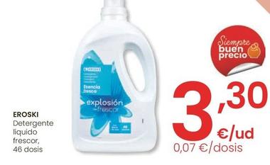 Oferta de Eroski - Detergente Líquido Frescor por 3,3€ en Eroski