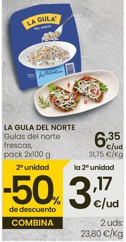 Oferta de La Gula Del Norte - Gulas Del Norte Frescas por 6,35€ en Eroski