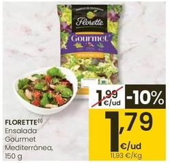 Oferta de Florette - Ensalada Gourmet I Mediterránea por 1,79€ en Eroski