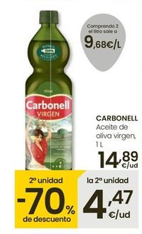 Oferta de Carbonell - Aceite De Oliva Virgen por 14,89€ en Eroski