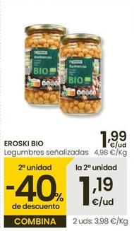 Oferta de Eroski - Bio Legumbres Señalizadas por 1,99€ en Eroski