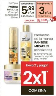 Oferta de Pantene - Miracles Champu Bond Repair por 5,99€ en Eroski