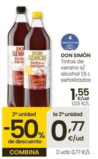 Oferta de Don Simón - Tintos De Verano S/ Alcohol por 1,55€ en Eroski