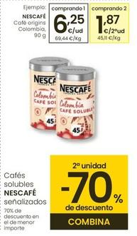 Oferta de Nescafé - Cafe Origins Colombra por 6,25€ en Eroski