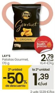 Oferta de Lay's - Patatos Gourmet por 2,79€ en Eroski