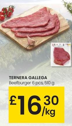 Oferta de Ternera Gallega - Beefburger  por 16,3€ en Eroski