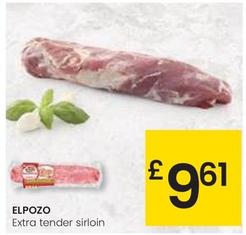 Oferta de Elpozo - Extra Tender Sirlon por 9,61€ en Eroski
