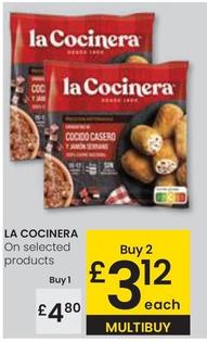 Oferta de La Cocinera - On Selected Products por 4,8€ en Eroski
