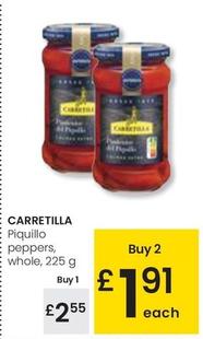 Oferta de Carretilla - Piquillo Peppers Whole por 2,55€ en Eroski