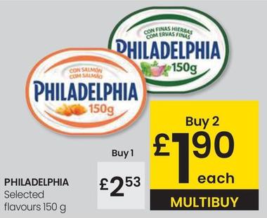 Oferta de Philadelphia - Selected Flavours por 2,53€ en Eroski