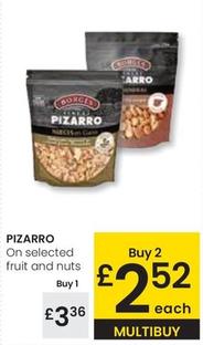 Oferta de Pizarro - On Selected Fruit And Nuts por 3,36€ en Eroski