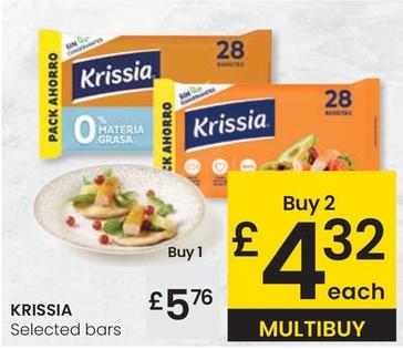 Oferta de Krissia - Selected Bars por 5,76€ en Eroski