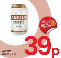 Oferta de Aurum - Lager por 0,39€ en Eroski