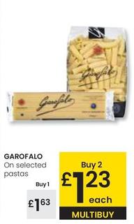 Oferta de Garofalo - On Selected Pastas por 1,63€ en Eroski