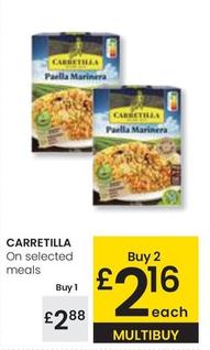 Oferta de Carretilla - On Selected Meals por 2,88€ en Eroski