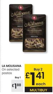 Oferta de La Molisana - On Selected Pastas por 1,88€ en Eroski