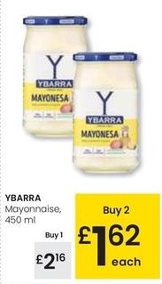 Oferta de Ybarra - Mayonnaise por 2,16€ en Eroski