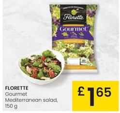 Oferta de Florette - Gourmet Mediterranean Salad por 1,65€ en Eroski