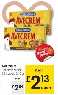 Oferta de Avecrem - Chicken Stock 24 Cubes por 2,84€ en Eroski
