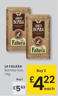 Oferta de La Fallera - Bomba Rice por 5,63€ en Eroski