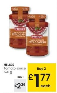 Oferta de Helios - Tomate Sauce por 2,36€ en Eroski