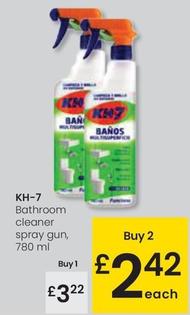 Oferta de Kh-7 - Bathroom Cleaner Spray Gun por 3,22€ en Eroski