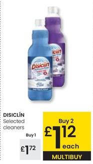 Oferta de Disiclin - Selected Cleaners por 1,72€ en Eroski